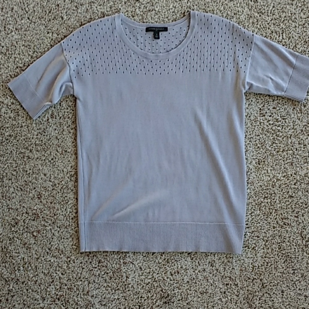 Banana Republic short sleeve sweater Small